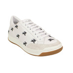 Women's 'Timsbury' Knight Embroidered Sneakers // White (US: 5)