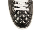 Women's Westford Quilted Leather Sneakers // Gray (US: 7.5)