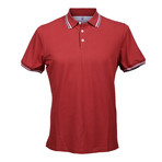 Brunello Cucinelli // Slim Fit Polo Shirt V4 // Red (S)