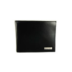 Cavalli Class // Stainless Logo Bi-Fold Wallet // Black