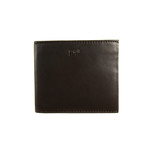 Smooth Bi-Fold Wallet // Brown
