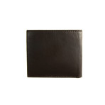 Smooth Bi-Fold Wallet // Brown