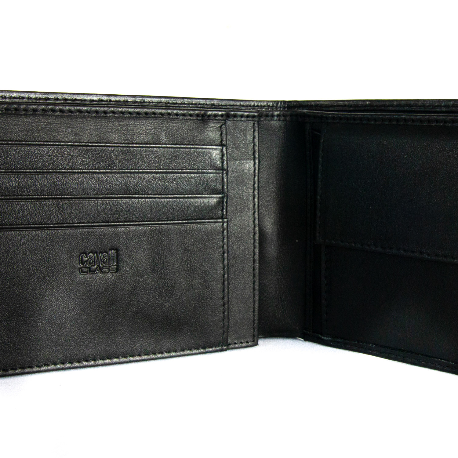 Cavalli Class // Bi-Fold Wallet // Black - Designer Bags, Wallets ...