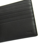 Fendi // Brushed Metal Eye Bi-Fold Wallet // Gray