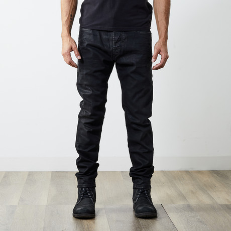 Tepphar Slim Carrot Jeans // Black // 30" Inseam (26WX30L)
