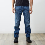 Buster Reg Slim Tapered Jeans // Medium Blue // 30" Inseam (29WX30L)