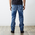 Akee Reg Slim Tapered Jeans // Blue // 32" Inseam (29WX32L)