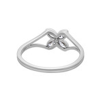 Tiffany & Co. Platinum Flower Diamond Ring // Ring Size: 7.5 // Pre-Owned