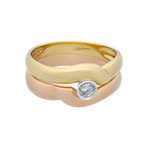 Salvini 18k Two-Tone Gold Diamond Ring // Ring Size: 7 // Pre-Owned