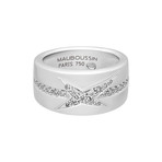 Mauboussin 18k White Gold Star Diamond Ring // Ring Size: 7.25 // Pre-Owned