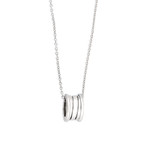 Bulgari 18k White Gold B.Zero Necklace // Pre-Owned