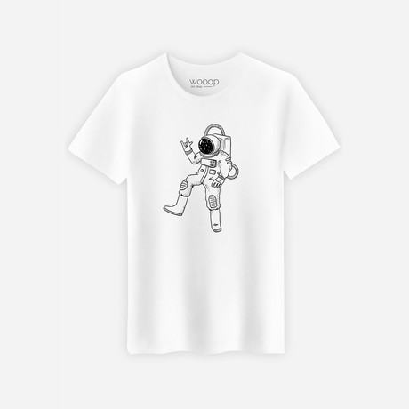 Spationaute T-Shirt // White (Small)
