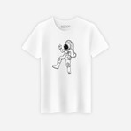 Spationaute T-Shirt // White (X-Large)