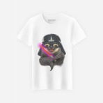 Darth Sloth T-Shirt // White (Medium)