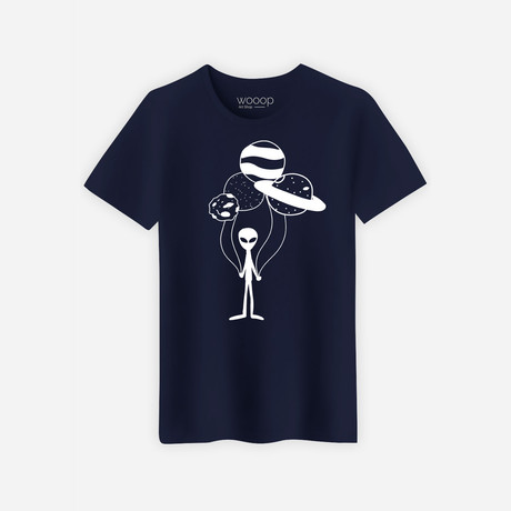 Balloon Constellation T-Shirt // Navy (2X-Large)