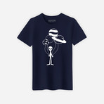 Balloon Constellation T-Shirt // Navy (X-Large)