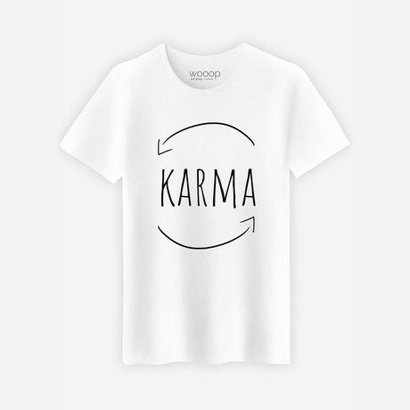 Karma T-Shirt // White (Small)