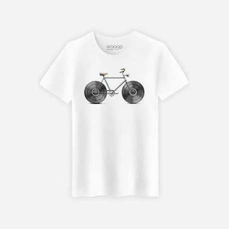 Velophone T-Shirt // White (Small)
