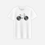 Velophone T-Shirt // White (Medium)