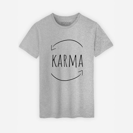 Karma T-Shirt // Gray (Small)