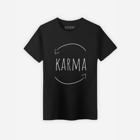 Karma T-Shirt // Black (Small)