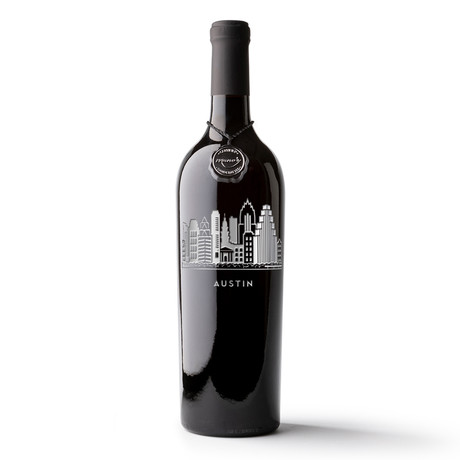 Austin Skyline Etched Wine