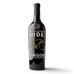 Ride Oregon Etched Wine