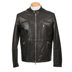 Finlay Leather Jacket // Black (XS)