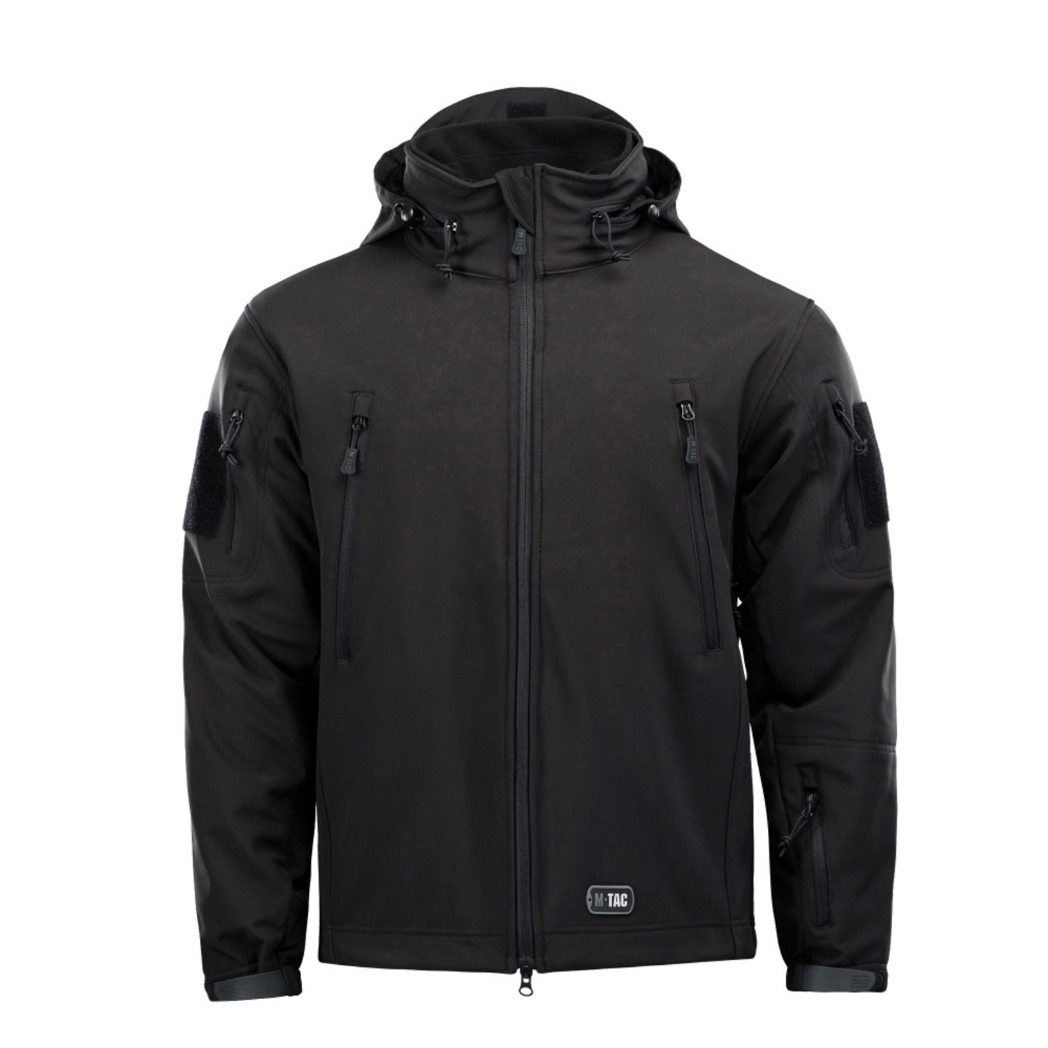 2 In 1 Softshell Jacket + Fleece Layer Jacket // Black (XS) - M-Tac ...