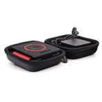 Unravel AW+ // 3 Panel Wireless Charger + Travel Case (Red)