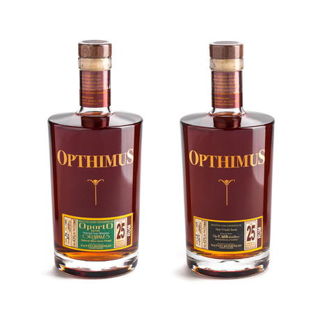 Opthimus Rum 25 Year Old Collection // Set of 2