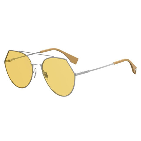 Men's 0194 Sunglasses // 55mm // Silver