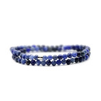Pacific Skinny Bracelet // Blue