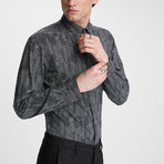 Fulton Sport Shirt // Black + White (S)