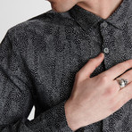 Fulton Sport Shirt // Black + White (S)