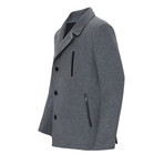 Devon // Men's Coat // Light Gray (S)