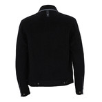 Brent // Men's Jacket // Black + Light Gray (XL)