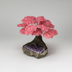 The Love Tree // Genuine Rose Quartz Tree + Amethyst Matrix // Large