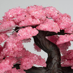 The Love Tree II // Custom Designed // Genuine Rose Quartz + Amethyst Matrix