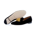 Loulux Velour Slippers // Black (Euro: 45)