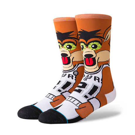 Spurs Coyote Socks // Brown (M)