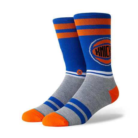 City Gym Knicks Socks // Blue (L)