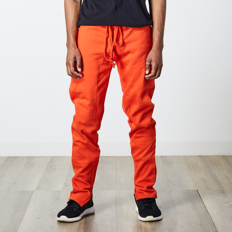Gino Fleece Pants // Orange (S)