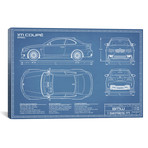 BMW 1M Coupe (F82) // Blueprint (18"W x 12"H x 0.75"D)