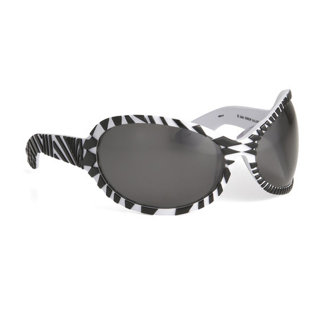Unisex Wrap Sunglasses // Black, White