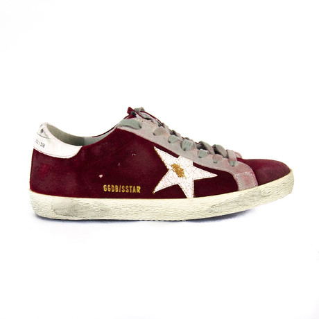 Golden Goose // Suede Sneakers // Red (Euro: 38)