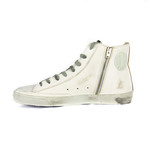 Golden Goose // High-Top Slide Sneakers // White (Euro: 40)