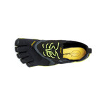 V-Run Shoes // Black + Yellow (Euro: 44)