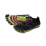 Women's // V-Run Shoes // Black + Yellow + Purple (Euro: 42)