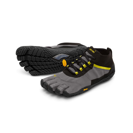 V-Trek Shoes // Black + Gray + Citronelle (Euro: 40)